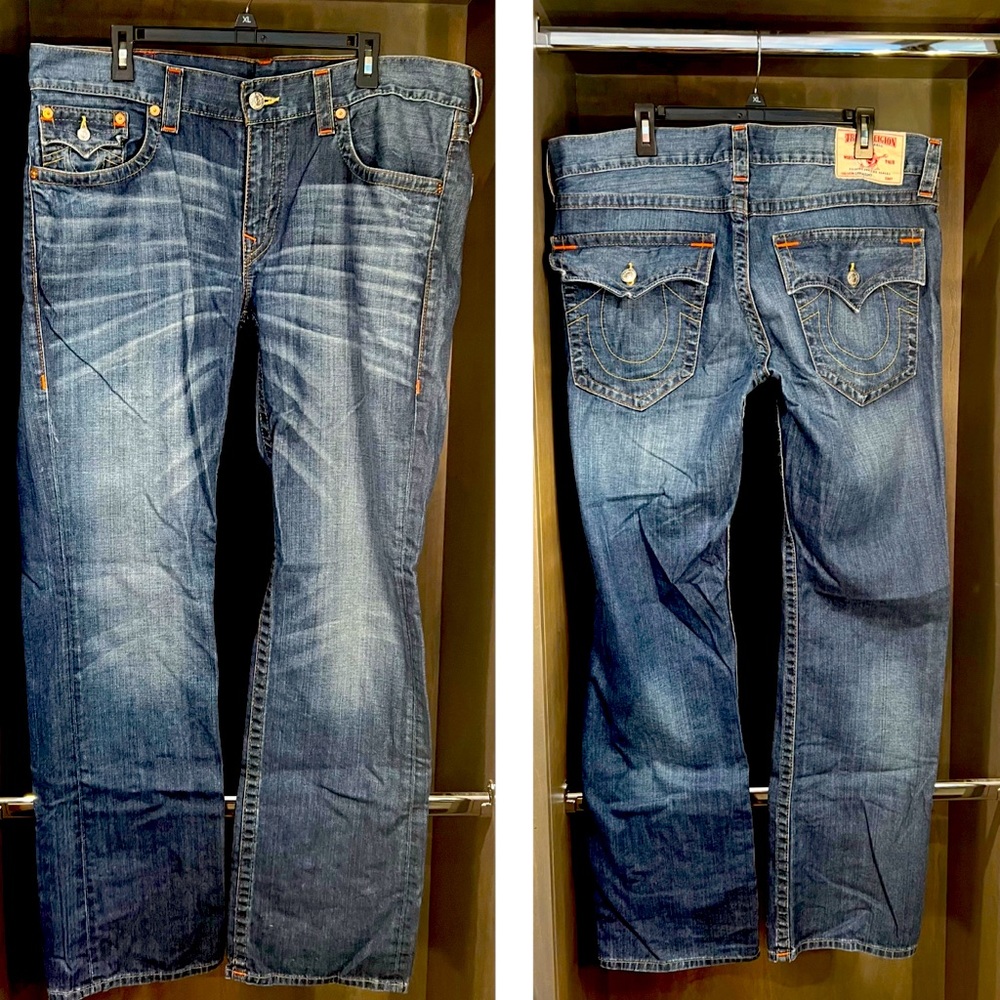 True Religion “Straight” Jeans 38”